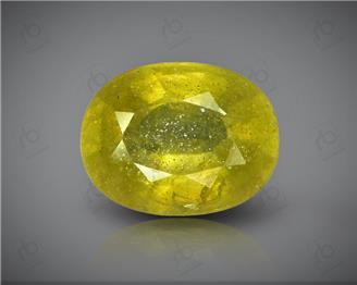 Natural Heated & Treated Yellow Sapphire Certified  3.83 (CTS) ( 71865 )